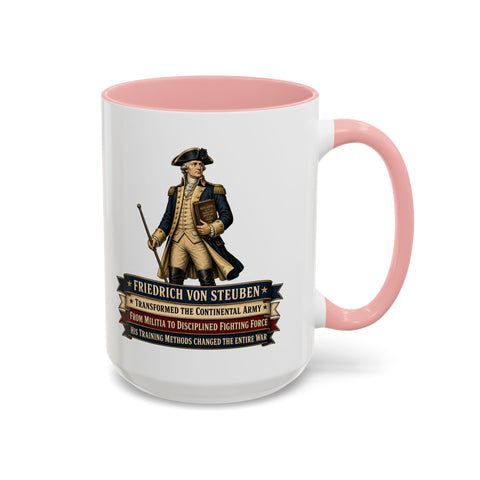Friedrich von Steuben – Patriotic 250th Anniversary Coffee Mug
