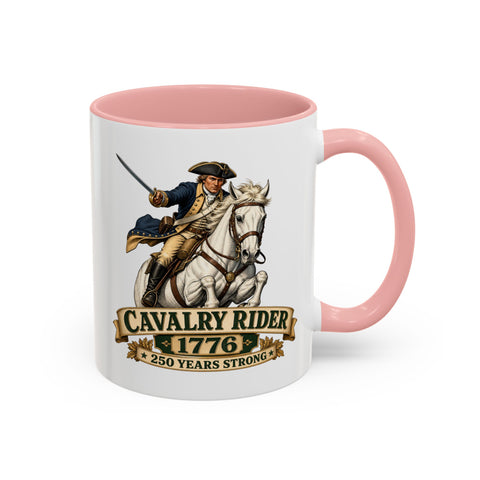 Cavalry Rider (White Horse) 1776 Mug – 250th Anniversary Edition - Laugh Suppy