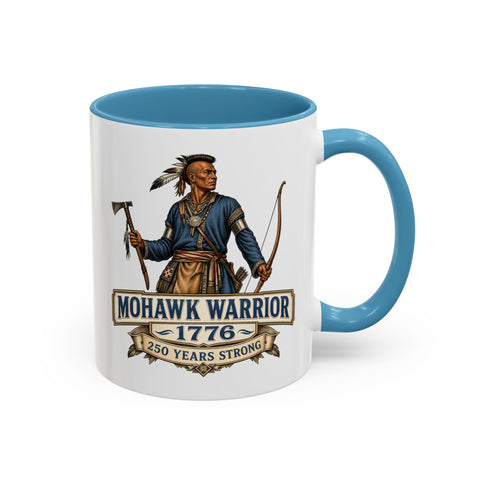 Mohawk Warrior 1776 Coffee Mug — 250 Years Anniversary Edition