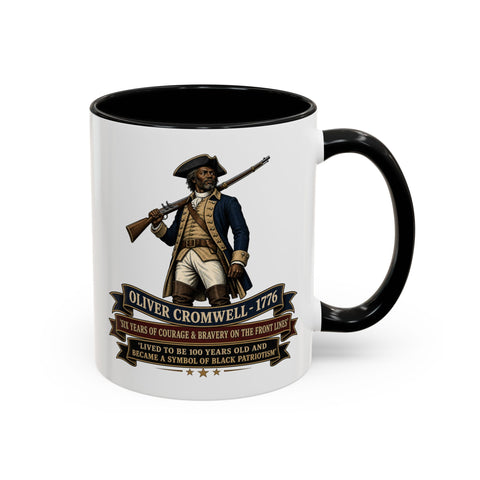 Oliver Cromwell 1776 Coffee Mug — 6 Years Of Courage & Bravery On The Front Lines