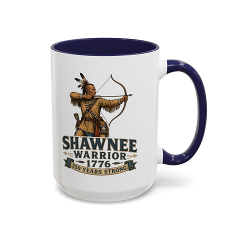 Shawnee Warrior Coffee Mug — 1776 Heritage Design