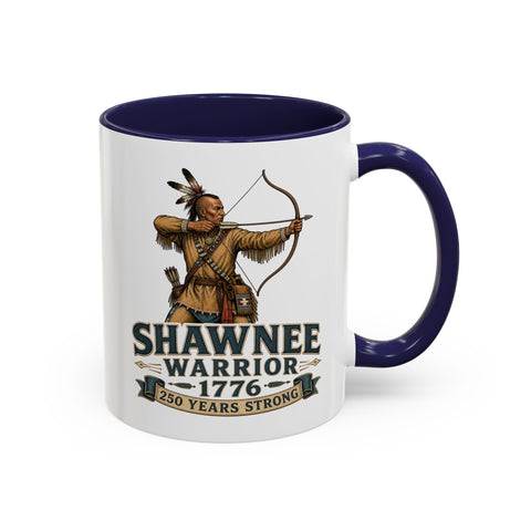 Shawnee Warrior Coffee Mug — 1776 Heritage Design