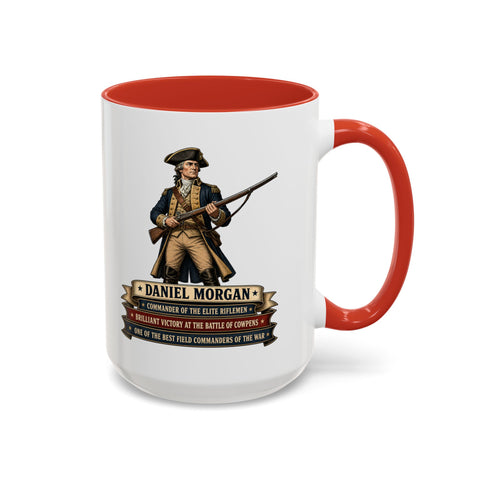 Daniel Morgan 1776 – Patriotic 250th Anniversary Coffee Mug