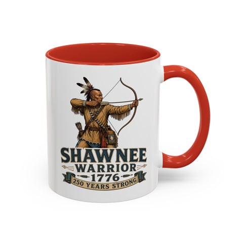 Shawnee Warrior Coffee Mug — 1776 Heritage Design