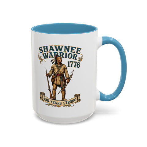 Shawnee Warrior Coffee Mug — 250 Years Anniversary Edition