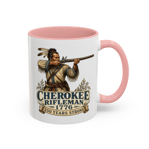 Cherokee Rifleman 1776 Coffee Mug — 250 Years Anniversary Edition