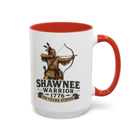 Shawnee Warrior Coffee Mug — 1776 Heritage Design