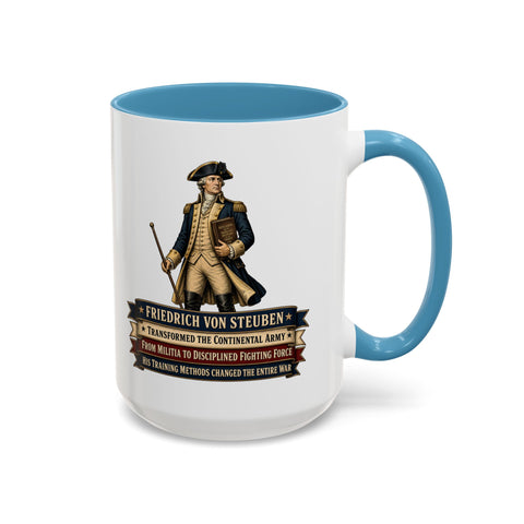 Friedrich von Steuben – Patriotic 250th Anniversary Coffee Mug