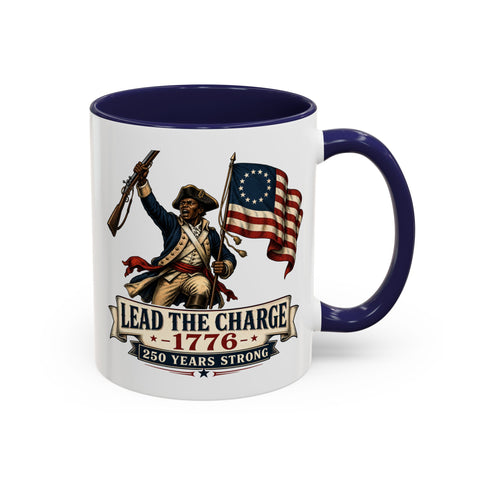 Lead the Charge 1776 Coffee Mug — Patriotic Revolutionary War