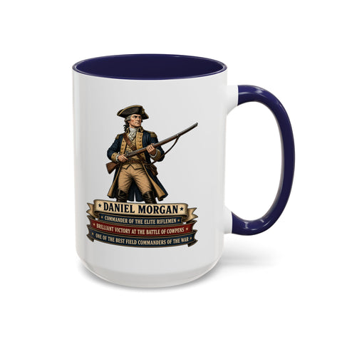 Daniel Morgan 1776 – Patriotic 250th Anniversary Coffee Mug