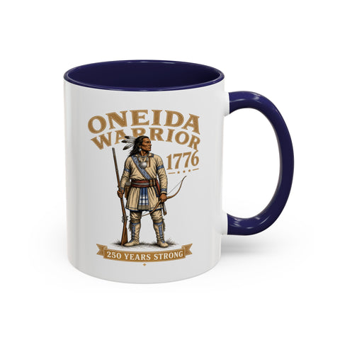 Oneida Warrior Coffee Mug – 1776 Heritage Design
