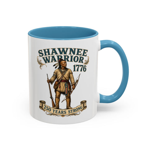 Shawnee Warrior Coffee Mug — 250 Years Anniversary Edition
