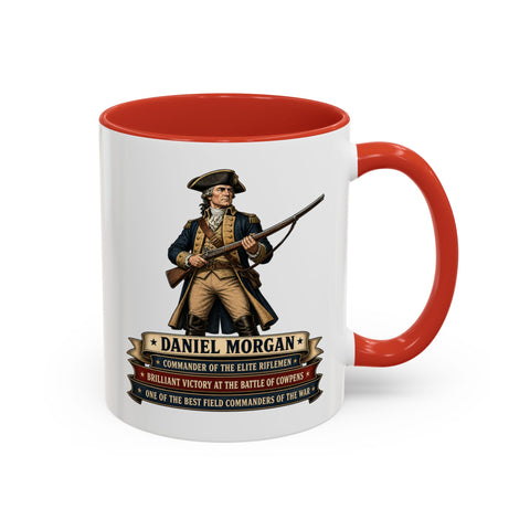 Daniel Morgan 1776 – Patriotic 250th Anniversary Coffee Mug