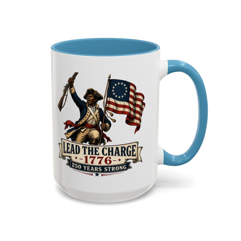 Lead the Charge 1776 Coffee Mug — Patriotic Revolutionary War