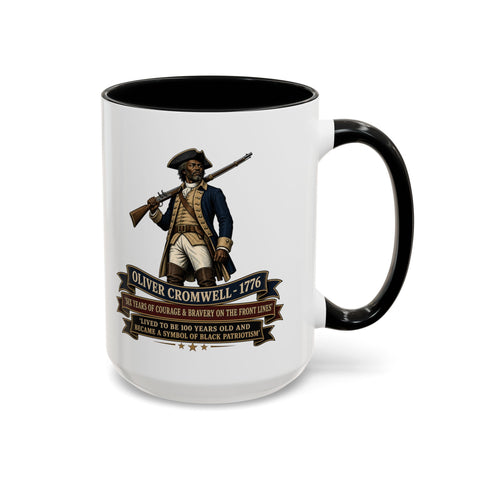 Oliver Cromwell 1776 Coffee Mug — 6 Years Of Courage & Bravery On The Front Lines