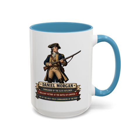 Daniel Morgan 1776 – Patriotic 250th Anniversary Coffee Mug