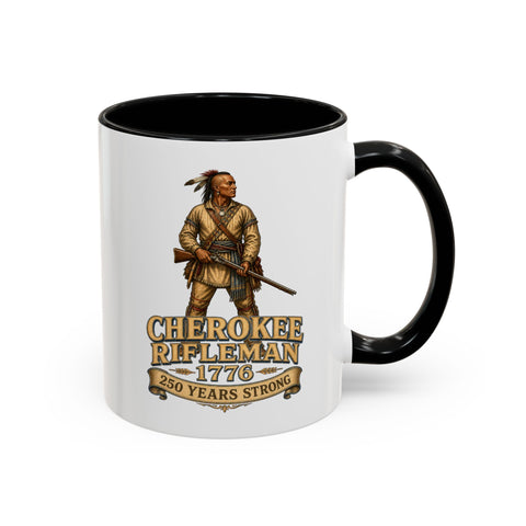 Cherokee Rifleman Coffee Mug – 1776 Heritage Design