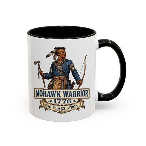Mohawk Warrior 1776 Coffee Mug — 250 Years Anniversary Edition