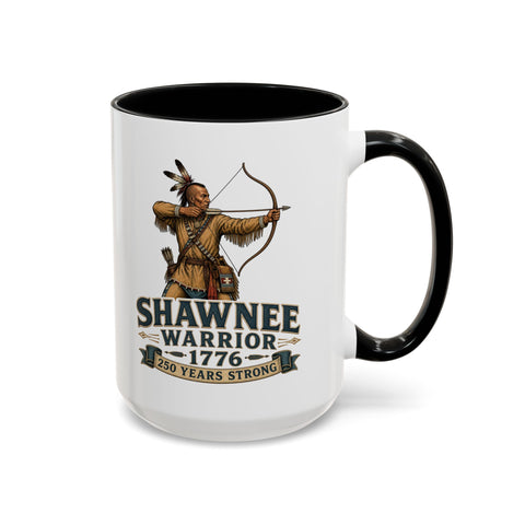 Shawnee Warrior Coffee Mug — 1776 Heritage Design