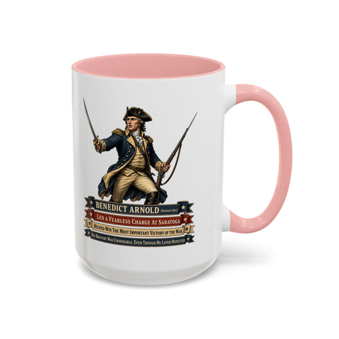 Benedict Arnold 1776 Mug – Hero of Saratoga Coffee Mug