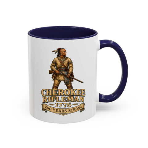 Cherokee Rifleman Coffee Mug – 1776 Heritage Design