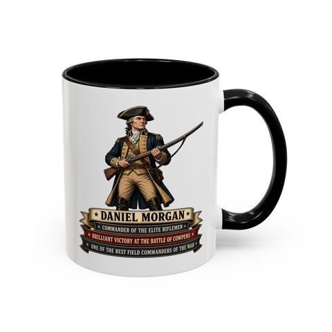 Daniel Morgan 1776 – Patriotic 250th Anniversary Coffee Mug