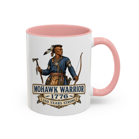 Mohawk Warrior 1776 Coffee Mug — 250 Years Anniversary Edition