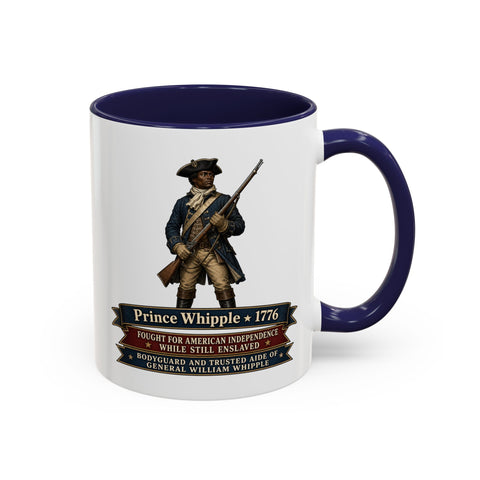 Prince Whipple 1776 Coffee Mug — Fought For American Independence While Enslaved