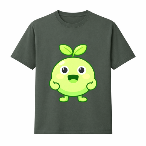 Kawaii Plant Character for Calm, Happy Vibes | Unisex Gildan 6400