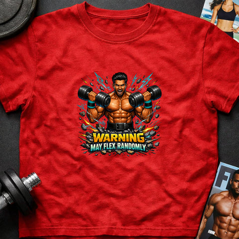 **“Warning May Flex Randomly” – South Asian Male Dumbbells Edition**