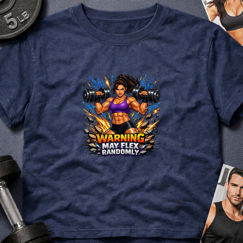 **“Warning May Flex Randomly” – Mediterranean Female Dumbbells Edition**