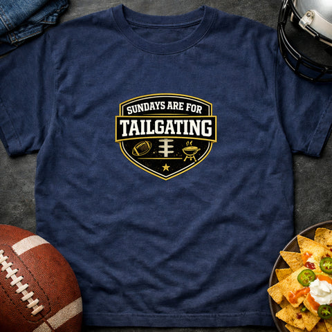 **“Sundays Are For Tailgating” – Funny Tailgate & Football T‑Shirt**