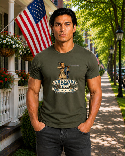 # ⭐ **“Abenaki Scout – 1776” – America‑250 Edition | Unisex**