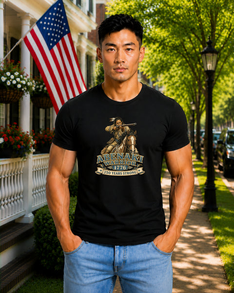 # ⭐ **Abenaki Warrior – 1776 – 250 Years Strong | Unisex**