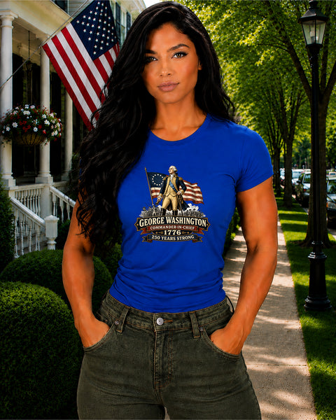 # ⭐ **George Washington – Commander‑in‑Chief – 1776” – America‑250 Edition | Unisex**