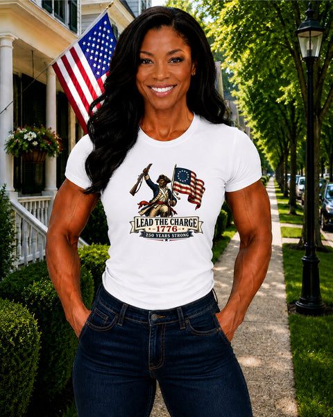 # ⭐ **“Lead the Charge – 1776” – America‑250 Edition | Unisex**