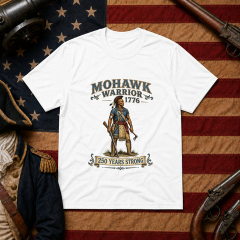 # ⭐ **“Mohawk Warrior – 1776” – America‑250 Edition | Unisex**
