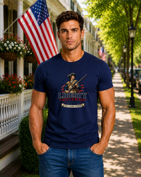 # ⭐ **Liberty Rifleman – 1776” – America‑250 Edition | Unisex**