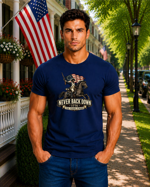 Never Back Down – Horseback Patriot