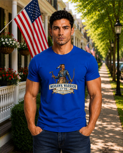 # ⭐ **“Mohawk Warrior – 1776” – America‑250 Edition | Unisex**