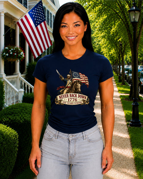 Never Back Down – Horseback Patriot