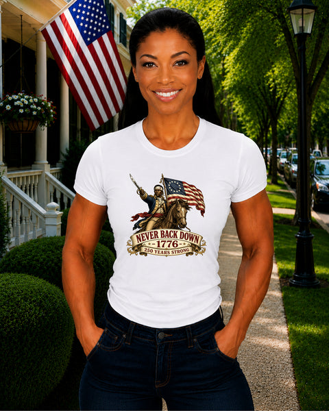 Never Back Down – Horseback Patriot