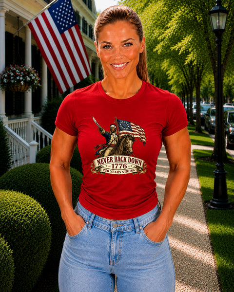 Never Back Down – Horseback Patriot