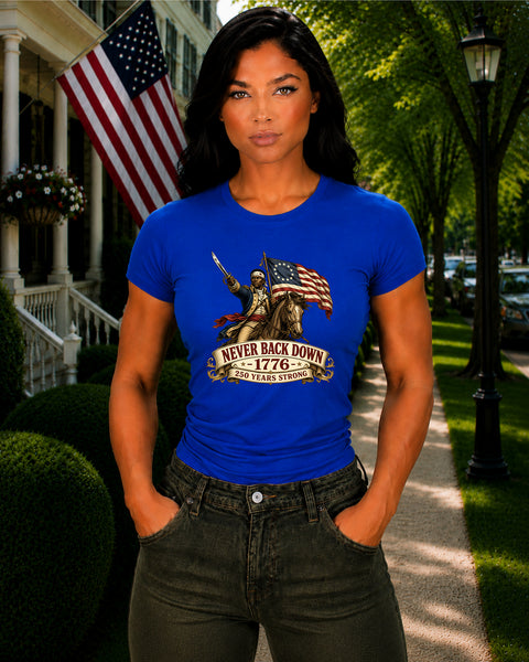 Never Back Down – Horseback Patriot