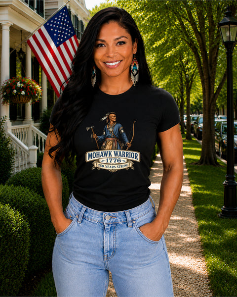 # ⭐ **“Mohawk Warrior – 1776” – America‑250 Edition | Unisex**