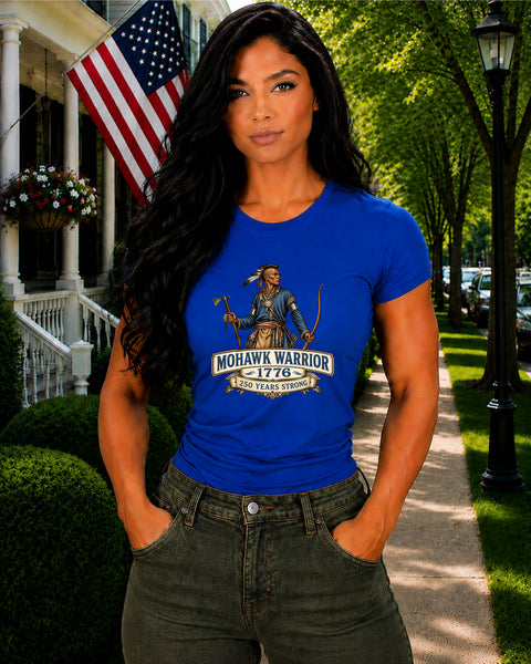 # ⭐ **“Mohawk Warrior – 1776” – America‑250 Edition | Unisex**