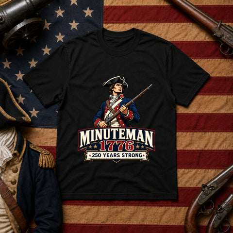 # ⭐ **Minuteman – 1776” – America‑250 Edition | Unisex**