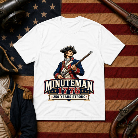 # ⭐ **Minuteman – 1776” – America‑250 Edition | Unisex**