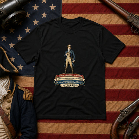 # ⭐ **“Nathan Hale – One Life for My Country” – America‑250 Edition | Unisex**