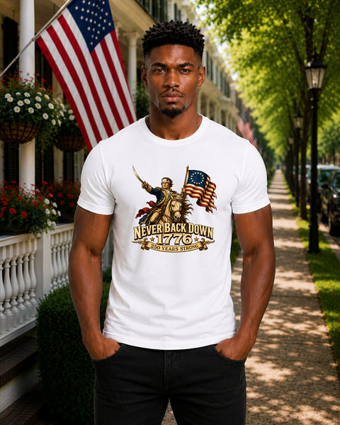 Never Back Down - Continental Horseman – 1776